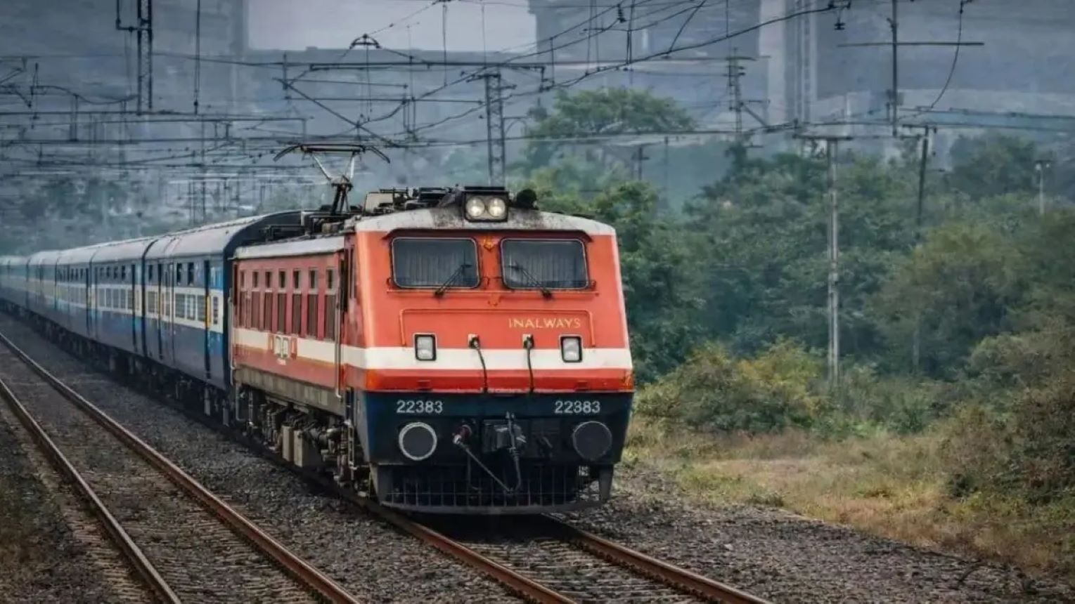 99.6% Electrification of Indian Railways Broad Gauge Network Completed